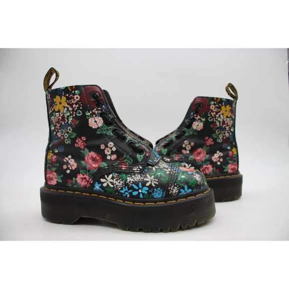 Doc Dr Martens Women’s Size 5 Spring Floral Airwaves Sinclair Boots - Picture 1 of 12